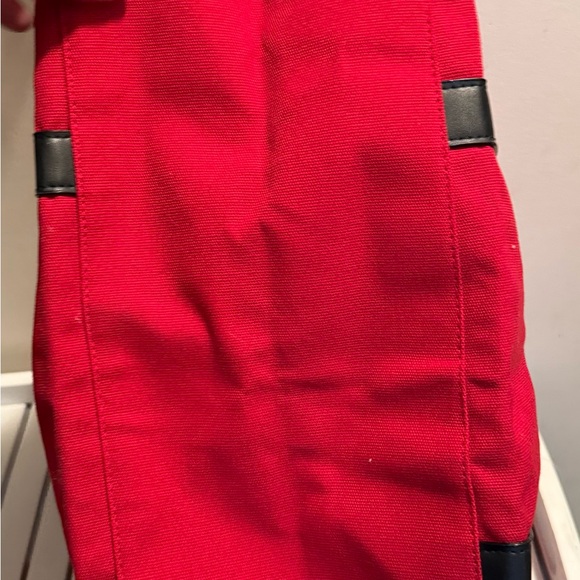 Victoria's Secret Bold Red and Black Tote - Picture 8 of 8